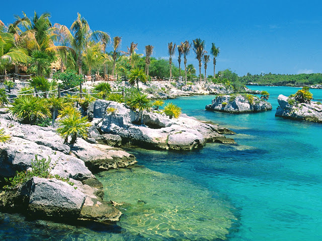 Xel Ha Marine Park, Cancun, Mexico wallpaper