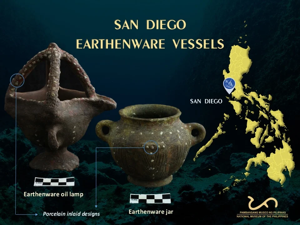 Ceramic finds of the wreck