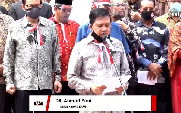 Dr. Ahmad Yani: Kami betul Sakit Hati, Sakit Hati KAMI Melihat Rakyat Enggak Diurus