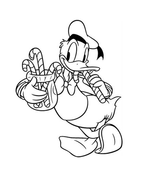 Christmas Coloring Pages Disney 6