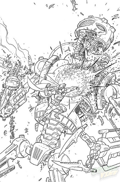Dc January Coloring Book Variant