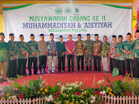 Polsek Pulung Melaksanakan Pengamanan Pembukaan Musyawarah Cabang Ke II Muhammadiyah dan Aisyiyah Kec. Pulung