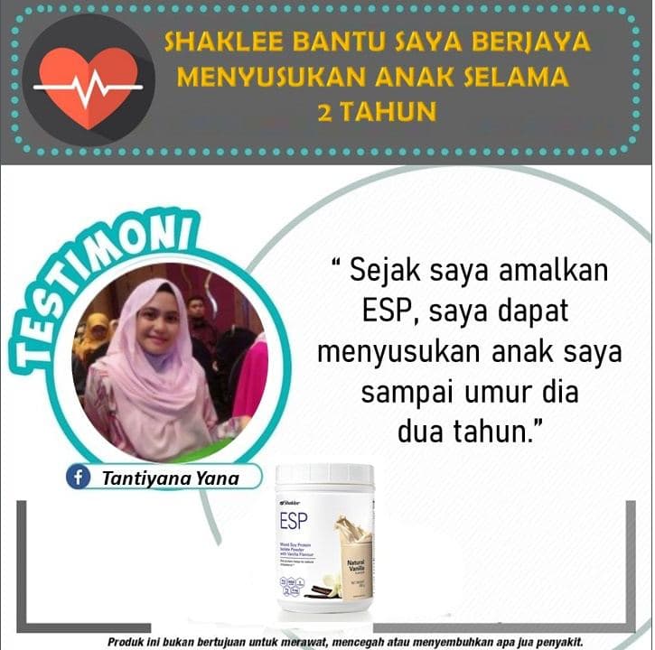 esp untuk susu badan kurang