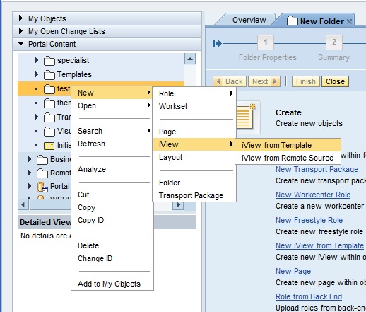 How to create Transaction IView in SAP EP in 7.3 onlysapep.blogspot.in only sap ep  blogspot 