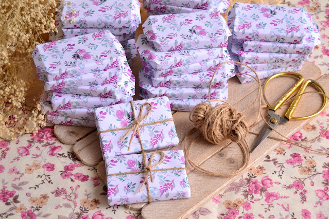 Jabones naturales regalos originales para invitados de boda estilo romantico rustico