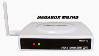 ATUALIZAÇÃO MEGABOX MG7 HD PLUS V-101 20/07/2015