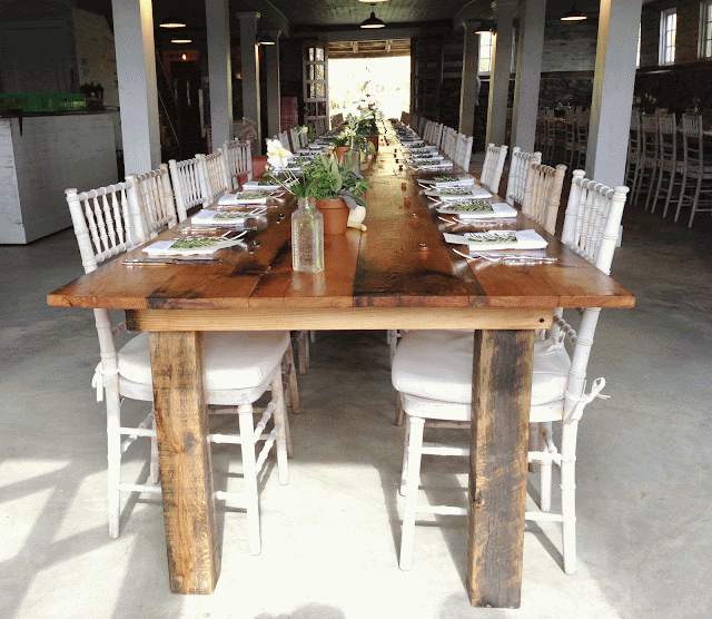 Farm table rentals VA