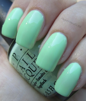 OPI Gargantuan Green Grape Swatch