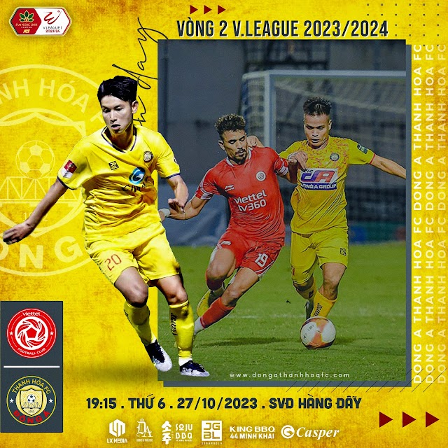 Viettel vs Đông Á Thanh Hóa - Vòng 2 Night Wolf V.League 2023/24