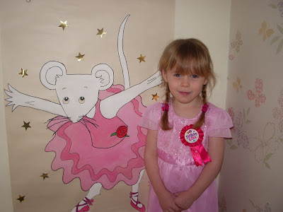 as Emily LOVES Angelina Ballerina since our special day together here