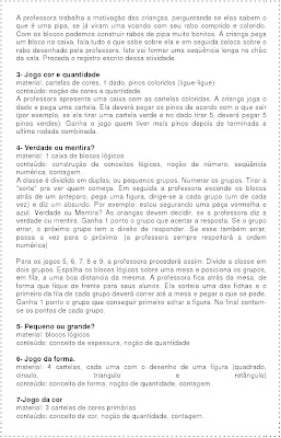 Brincando se Aprende - Aprender Matemática Brincando 4