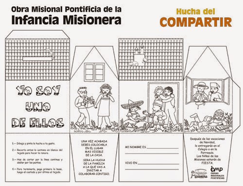 Navidad Misionera ayuda a los misioneros con la Hucha del compartir