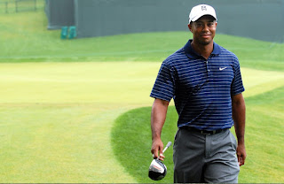 Which golfer is known for his "Tiger Slam," winning all four major championships in a row?