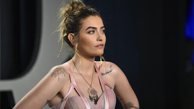 Paris Jackson en la fiesta de los Oscar de Vanity Fair en febrero de 2020