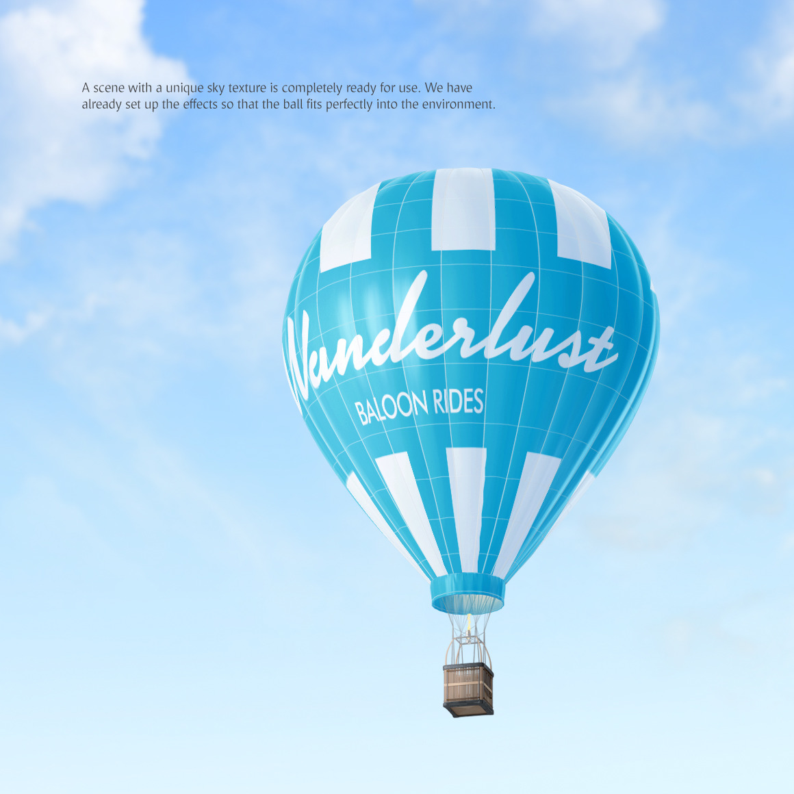 Download Hot Air Balloon Mockup Paper Party Supplies Party Decor Safarni Org