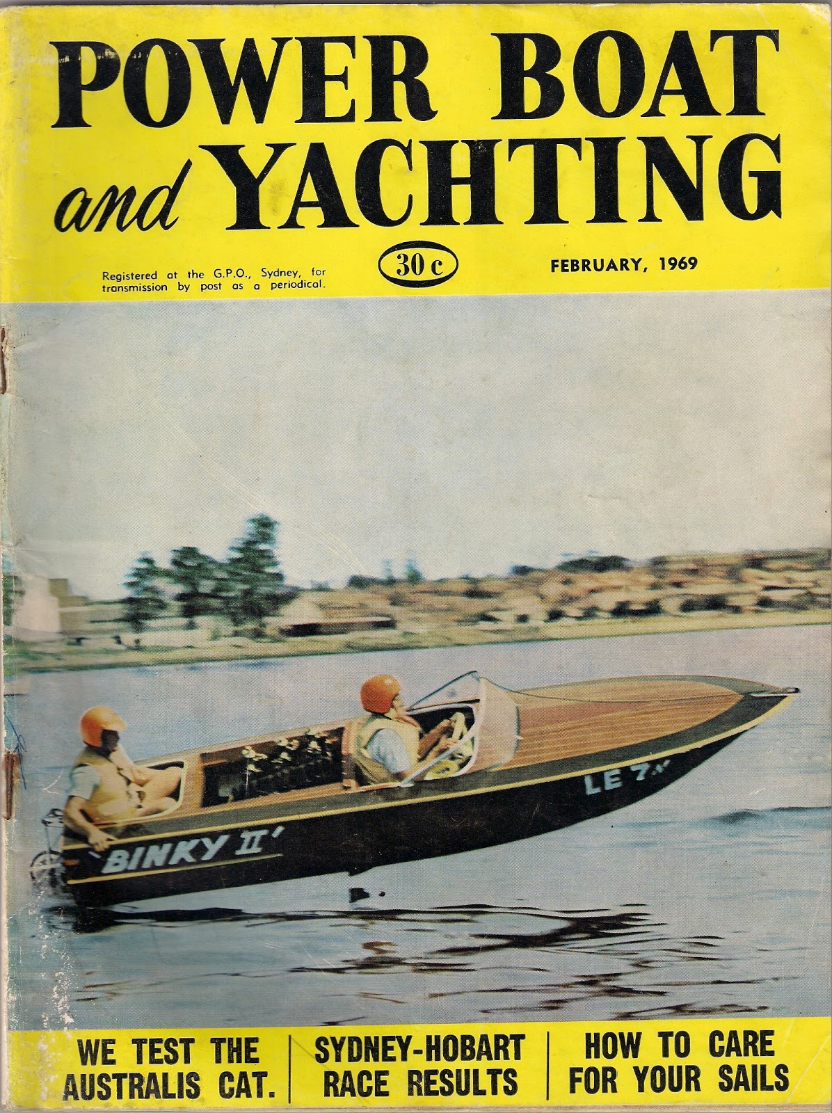 old rags; POWER BOAT & YACHTING