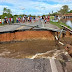 Chuva que alagou rodovias e destruiu pontes, causa risco de desabastecimento no Pará
