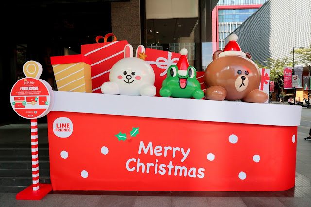 2018台北耶誕城 新光三越 LINEFRIENDS