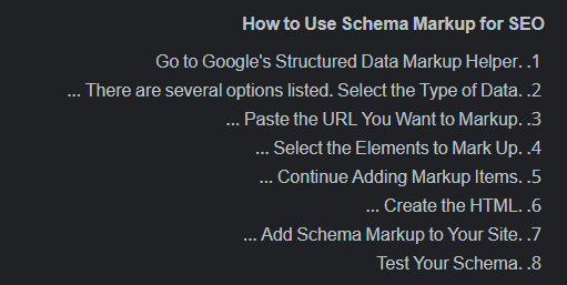How to Schema Markup?