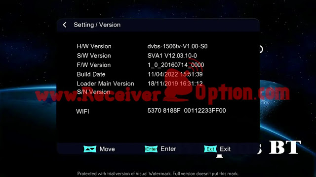 STAR LIVE W1 PLUS BT 1506TV 512 8M BUILT IN WIFI NEW SOFTWARE 11 APRIL 2022