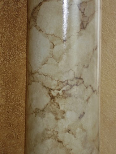 Cat dekoratif motif marbel batu marmer ~ Kreasi lukis dinding