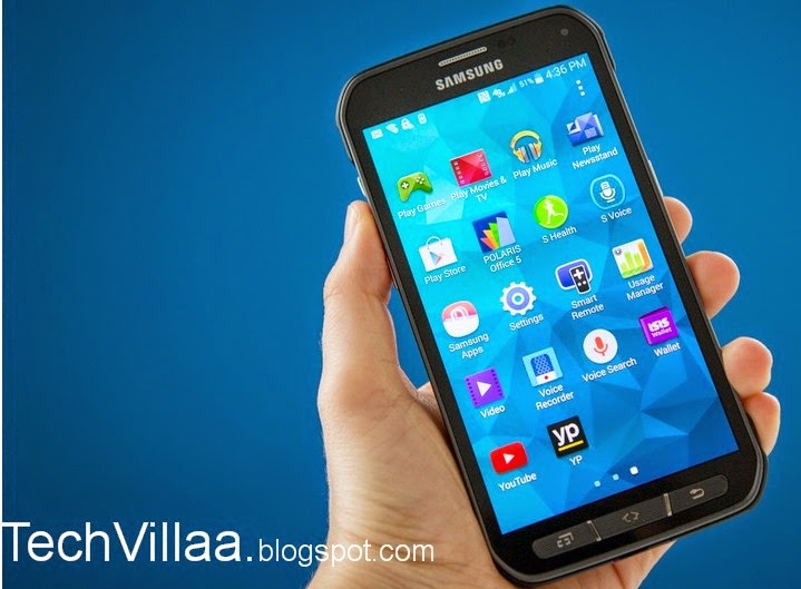 Samsung Galaxy S5 Active Front View