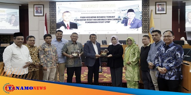 Menggali Potensi Riset : FGD Bersama Direktur LPDP dan Rektor Unpad di UNP