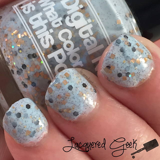 Digital Nails What Color is this Polish? nail polish swatch by Lacquered Geek