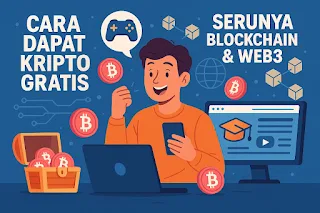 Ilustrasi Web3 dan Blockchain