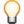 Icon Facebook: Light bulb emoticon