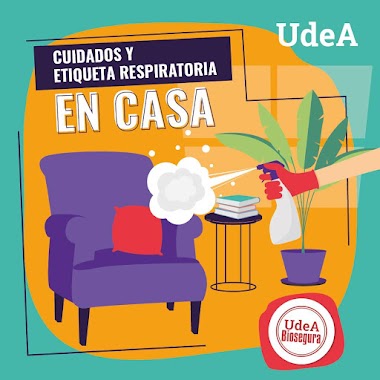 Cuidados adicionales y una etiqueta respiratoria para evitar el contagio