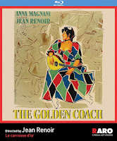 New on Blu-ray: THE GOLDEN COACH / LE CARROSSE D'OR (1952) Starring Anna Magnani and Jean Renoir