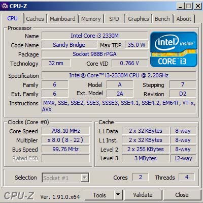 CPU Z portable - sử dụng ngay không cần cài đặt miễn phí b