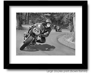 bmw motorcycle artwork and photo poster