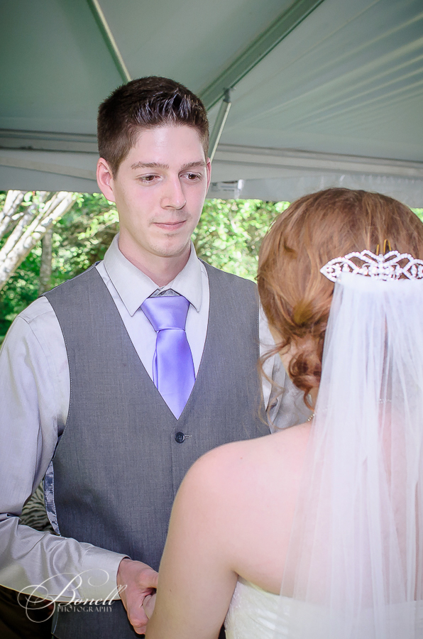 Backyard Fairytale Wedding, Olympia, Washington: Brittany + Troy