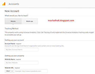 Cara Memasang Google Analytics di website atau blog blogger