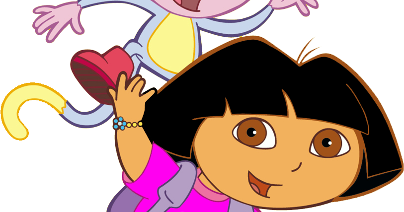 Gambar Kartun Dora Vektor Format Png