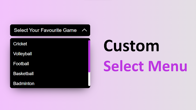 custom select menu