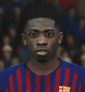 PES 2017 Faces Ousmane Dembele by Ben Hossam FaceMaker