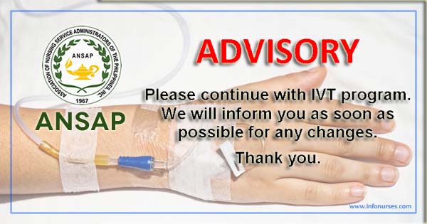 ANSAP: Continue IV Therapy program