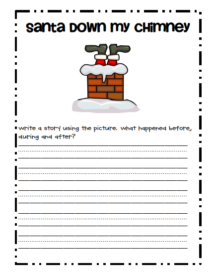 sarahs first grade snippets december writing prompts