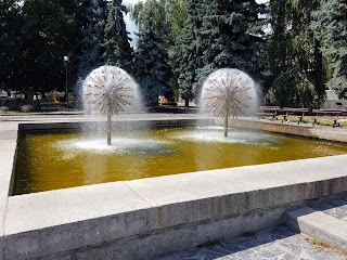 Черкаси. Фонтан біля міської адміністрації