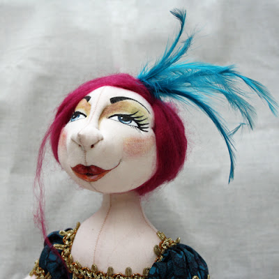 showgirl coth art doll