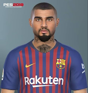 PES 2019 Faces Kevin-Prince Boateng by Messi Pradeep