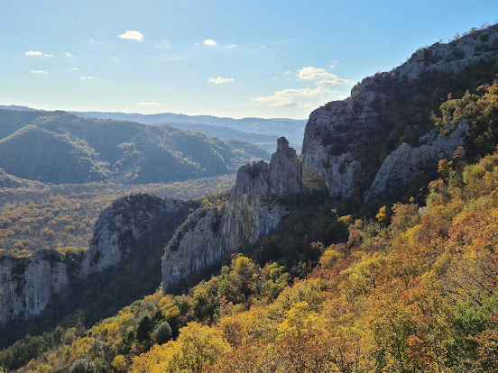 Le falesie sopra Istarske toplice/Bagni S. Stefano