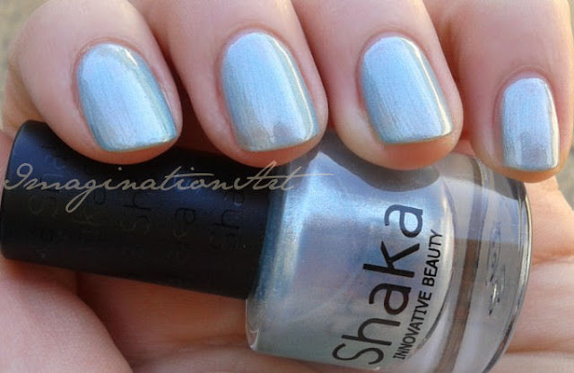 shaka icy blue 845 swatch swatches smalto nail polish unghie lacquer laquer review recensione celeste azzurro blu 