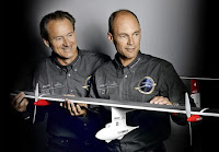 Bertrand Piccard and Andre Borschberg