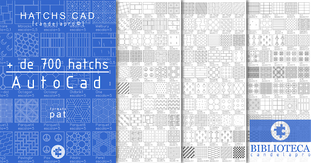 Hatch CAD | +700 hatch | pat |