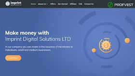 Imprint Digital Solutions обзор и отзывы HYIP-проекта