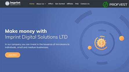 Imprint Digital Solutions: обзор и отзывы о imprint.money (HYIP СКАМ)